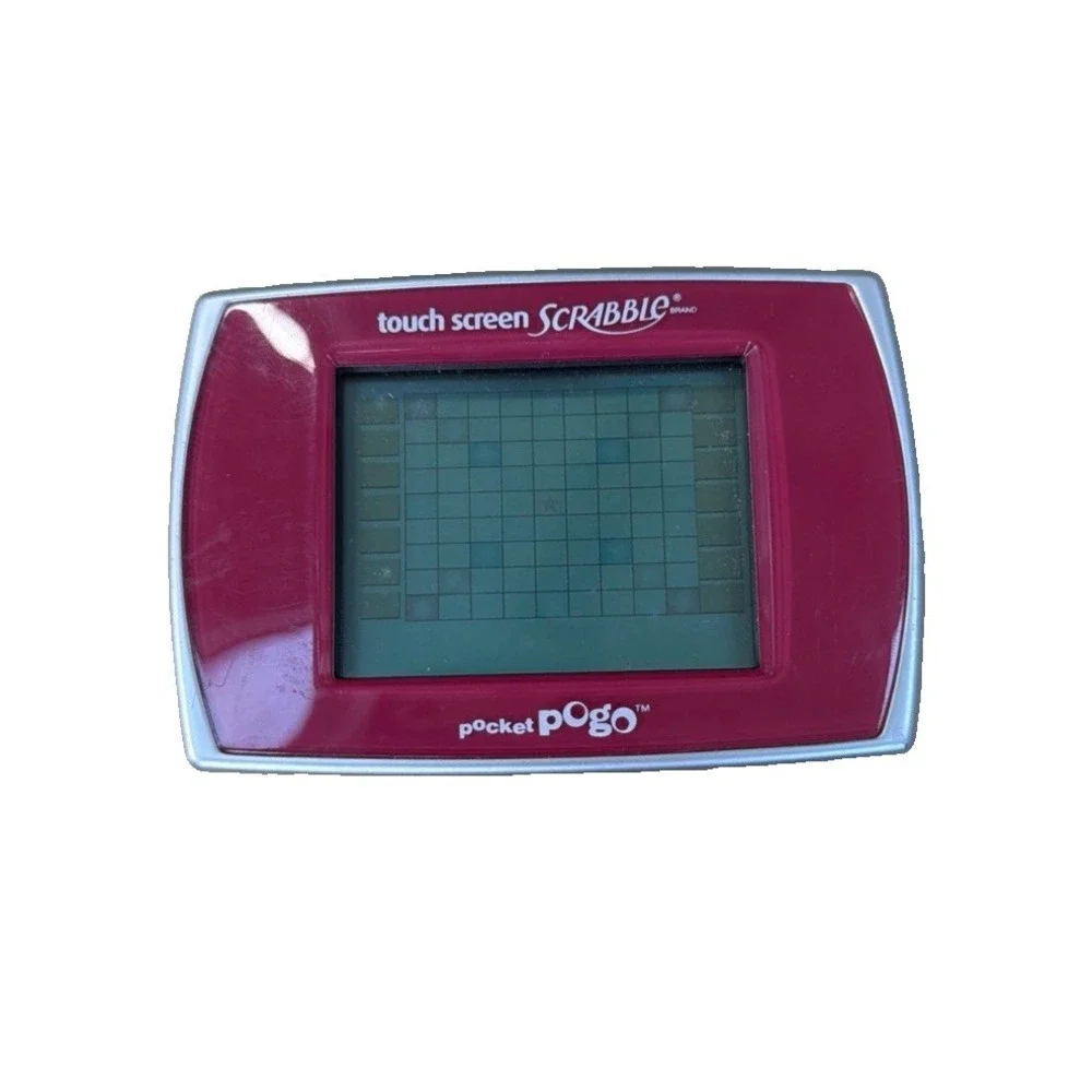 Scrabble Touchscreen w/Stylus Pocket Pogo Travel Size 2009 Tested VTG Word Game